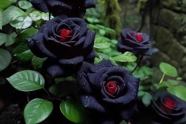 黑玫瑰有什么花语,代表极致的爱、虚伪等含义