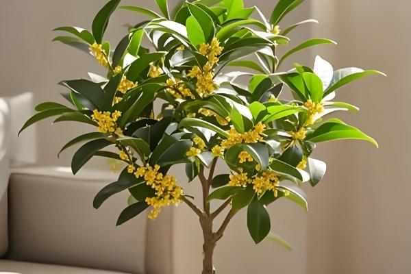 桂花白粉病的防治方法，剪除病叶并喷施三唑酮和粉锈宁