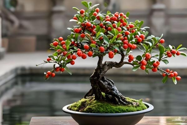 火棘盆景的养殖方法,适宜生长在湿润的环境中