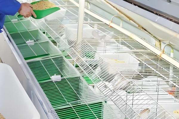 家庭养兔怎么建兔舍,进出口要设置好消毒池