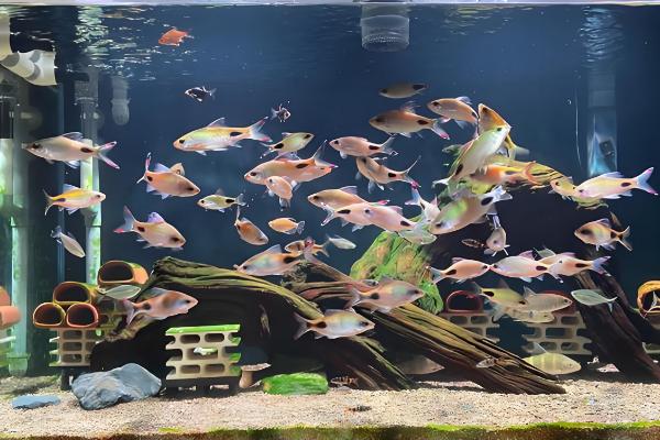 鱼烂尾巴能不能放盐,换水升温后再加盐