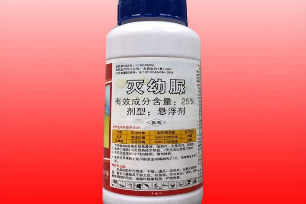 灭幼脲的作用是什么,主要表现为胃毒