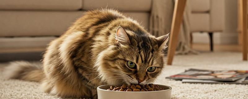 存储猫粮的方法，放在塑料或金属容器中并密封